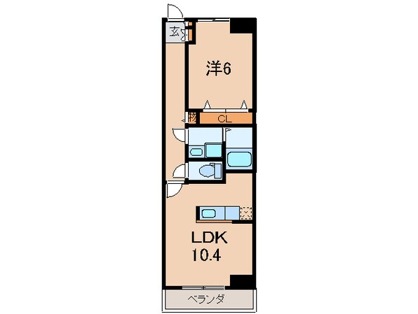 アニメ－ト松下１号館の物件間取画像